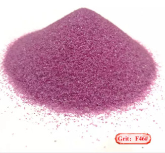 46 Grit Pink Aluminum Oxide/Amfoteer Oxyde